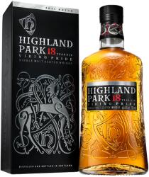 HIGHLAND PARK - Scotch Single Malt Whisky 18 yo GB - 0.7L, Alc: 43%