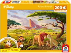 Schmidt Spiele - Puzzle Thomas Kinkade: Regele Leu Amintește-ți cine ești - 200 piese Puzzle