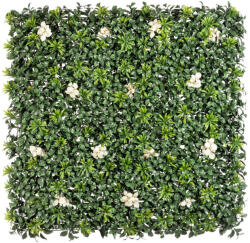 Bizzotto Panou plante artificiale alb verde 100x100 cm (0790455)