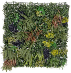 Bizzotto Panou plante artificiale multicolore Hawaian 100x100 cm (0790481)
