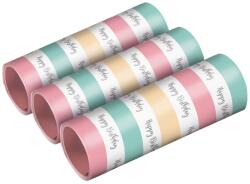 Amscan Panglici Happy Birthday - pastel