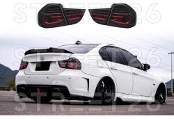 TUNING-TEC Stopuri LED compatibil cu BMW Seria 3 E90 LCI Sedan (2008-2011) Negru Semnal Dinamic (7089)