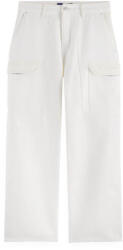 Scotch & Soda Jeans The Daze Loose Fit Cargo 179922 SC100 faded white