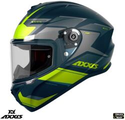 AXXIS Casca Axxis Draken S Sunray - Integrală, gri/verde fluor mat, ECE 22.06 (4341A01223)