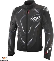 Ixon Geaca moto Ixon Demoniak MS - barbati, vara, impermeabila, roadster/racing, negru/alb (1001011801015)