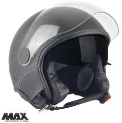 Max Helmets Casca Max Helmets DJDV06 LS Vision SV - Open face, negru mat, Ochelari soare incluși, ECE 22.06 (40.34.35000S)