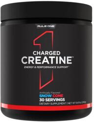 Rule 1 Charged Creatine | Creatine Matrix with Electrolyte & Energy Blends [240 грама] Snowcone