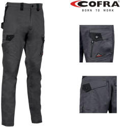 Cofra Jember Sztreccs Munkásnadrág Antracit/Fekete - 62 (COFV567-0-04-Z62)