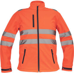CERVA Murcia Láthatósági Softshell Kabát HV Narancssárga - XL (0301059190004)