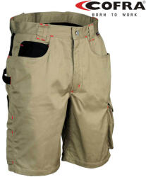 Cofra Tile Munkás Rövidnadrág Khaki/Fekete - 52 (COFTILE-00-52)