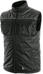 CXS Seattle Vízálló Bélelt Mellény Fekete/Szürke - XL (131000281095)