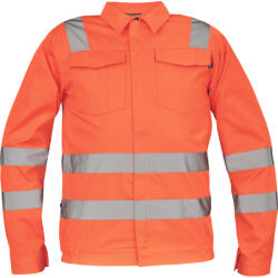 CERVA Malaga Láthatósági Kabát HV Narancssárga - 54 (0351001190054)