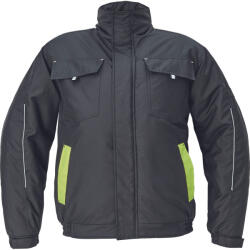 CERVA Max Vivo Pilot Téli Munkásdzseki Fekete/Sárga - 4XL (0332001764007)