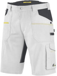 CXS Stretch rövid munkásnadrág Fehér/Szürke - 52 (106002710952)