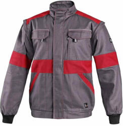 CXS Luxy Eda Munkáskabát Szürke/Piros - 52 (101000670552)