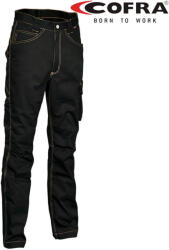Cofra Drill Derekas Munkásnadrág Fekete - 52 (COFV061-0-05A-Z52)