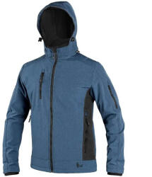 CXS Durham Softshell Kabát Kék/Fekete - XL (123007241195)