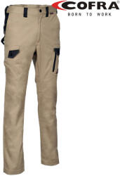 Cofra Jember Sztreccs Munkásnadrág Khaki - 58 (COFV567-0-00-Z58)