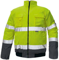 CERVA Clovelly Pilot Láthatósági Téli Dzseki HV Sárga/Sötétkék (0301007172000)