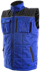 CXS Seattle Vízálló Bélelt Mellény Kék/Fekete - XXL (131000141196)