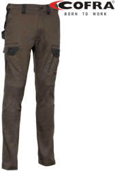 Cofra Jember Sztreccs Munkásnadrág Barna/Fekete - 58 (COFV567-0-03-Z58)