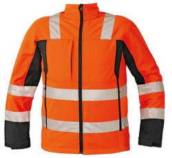 CERVA Malton Láthatósági Softshell Dzseki HV Narancssárga - M (0301034796002)