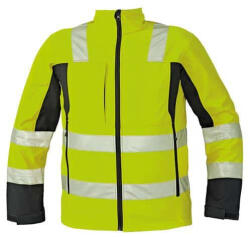 CERVA Malton Láthatósági Softshell Dzseki HV Sárga - XL (0301034779004)