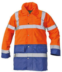 CERVA Sefton Vízálló Láthatósági Télikabát HV Narancssárga/Kék - S (0301007392001)