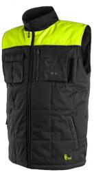 CXS Seattle Vízálló Bélelt Mellény Fekete/Sárga - L (131000280294)