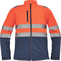 CERVA Granda Láthatósági Softshell Kabát HV Narancssárga/Sötétkék - S (0301059291001)