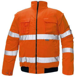 CERVA Clovelly Pilot Láthatósági Téli Dzseki HV Narancssárga - 4XL (0301007190007)