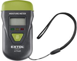 Extol Higrométer a fa, a vakolat és hasonló anyagok páratartalmának mérésére (417440)