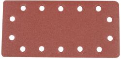 Silverline P120 tépőzáras csiszolóív furatokkal 115 × 230 mm, 10 db (945689)