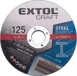 Extol Fém vágókorongok, 5 db, 125 × 1, 6 × 22, 2 mm (106920)