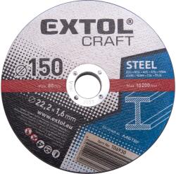 Extol Fémvágó tárcsák, 5 db, 150 × 1, 6 × 22, 2 mm (106930)
