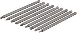 Silverline PZ és PH bitkészlet 150 mm - 9 db Silverline (SB08)