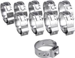 Extol Premium Tömlőbilincs, 10 db, 17, 8 mm, INOX (8865175)