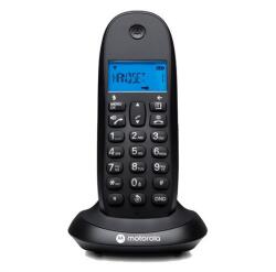 Motorola C1001CB+ telefon (fără fir, ecran, DECT) BLACK 107C1001CB+ (107C1001CB+)