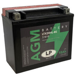 Landport AGM 18Ah 270A right+ (LTX20HLBS)