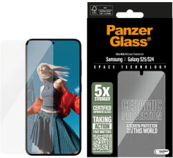 Panzer Ultra-Wide Fit Samsung Galaxy S25 ceramic edzett üvegfólia