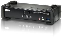 ATEN CS1922 2-Port USB 3.0 4K DisplayPort KVMP Switch (CS1922)