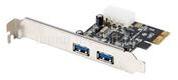 BLACKBIRD PCI Bővítőkártya 2xUSB 3.1 Gen. 2 Low profile verzió (BH1601) (BH1601)