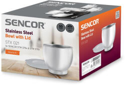 Sencor STX 021 rozsdamentes acél tál fedéllel STM37xSENCOR