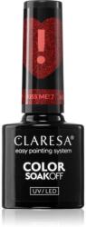 Claresa SoakOff UV/LED Color Kiss Me géles körömlakk árnyalat 5 g