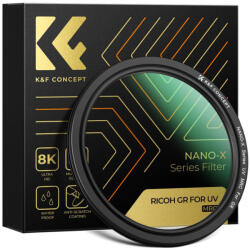 K&F Concept MCUV szűrő Ricoh GR-hez (SKU.2319)