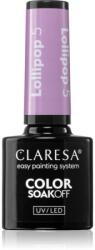Claresa SoakOff UV/LED Color Lollipop géles körömlakk árnyalat 5 g
