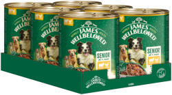 James Wellbeloved 6x800g James Wellbeloved Senior Dog Hypoallergenic bárány & csirke nedves kutyaeledel