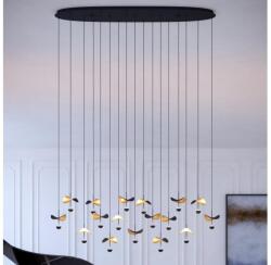 EGLO Lustră LED dimabilă pe cablu Eglo 390343 DRACERA 17xLED/2, 3W/230V 3000K (EG390343)