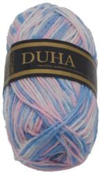 Jan Rejda Duha 50g - 050 fehér, kék, rózsaszín (6581)