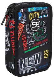 COOLPACK - Jumper 2 felszerelt 2 emeletes tolltartó - Big City (F066673) (F066673)